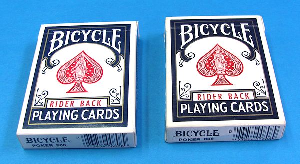 rising cards deck with matching regular deck (bicycle)