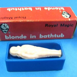 blonde in bathtub set of 3 (vintage royal magic)