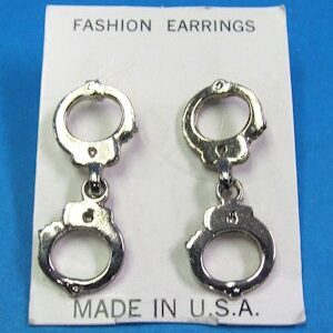 handcuff earrings