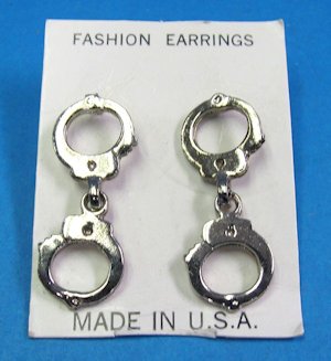handcuff earrings
