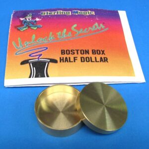 boston box....half dollar (sterling)