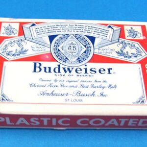 budweiser bridge size cards (pre owned)