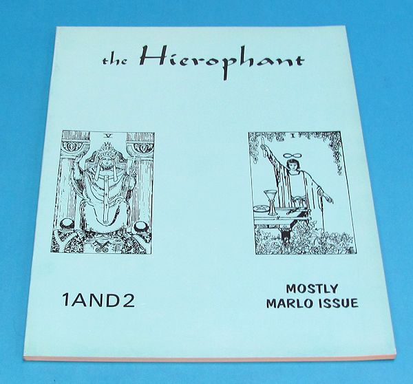 the hierophant volumes 1 and 2 (racherbaumer)
