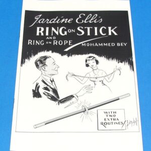 ring on stick and ring on rope by j. ellis