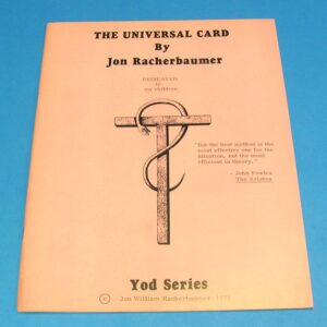 the universal card by jon racherbaumer