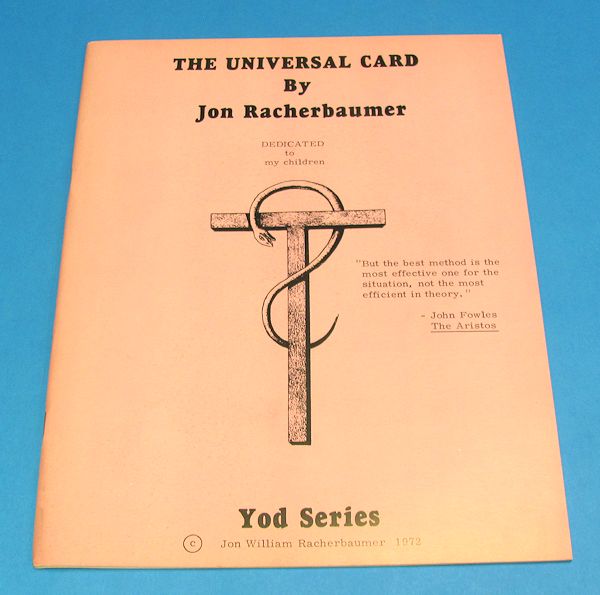 the universal card by jon racherbaumer
