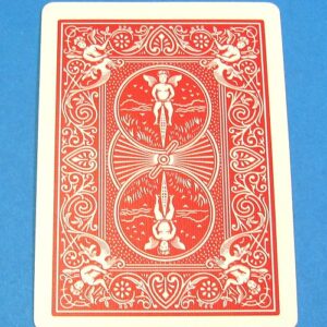 15 of diamonds card (bicycle red back)