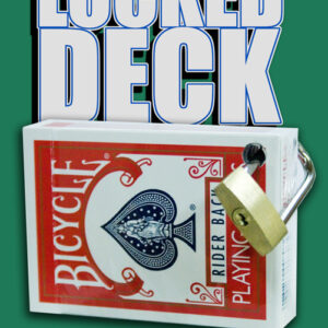 locked deck with shackle lock (bicycle)