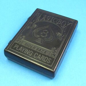 magnetic card box for poker size cards