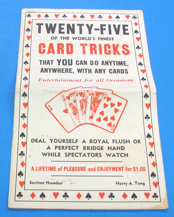 25 of the world's finest card tricks (tong)