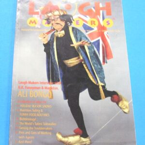 laugh makers magazine (ali bongo on cover)