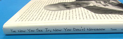 the now you see it now you don't notebook (bill tarr)