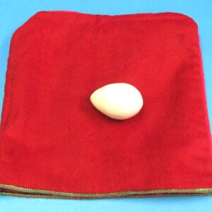 two tone red egg bag