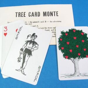 tree card monte with tree of hearts