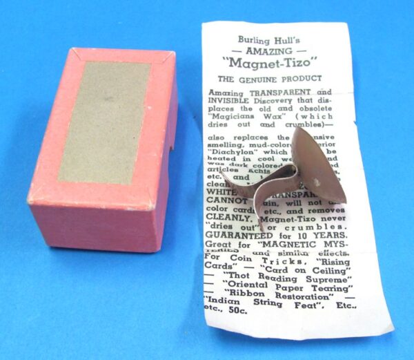 vintage burling hull's amazing magnet tizo