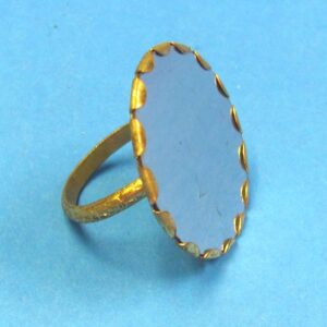 vintage mirror ring