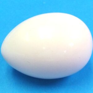 wooden egg (white)
