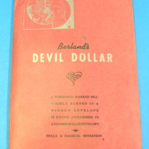 vintage berland's devil dollar