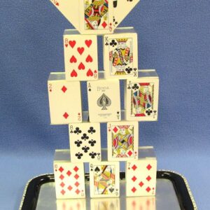 card castle with tray (pre owned)