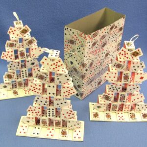 card castles from bag