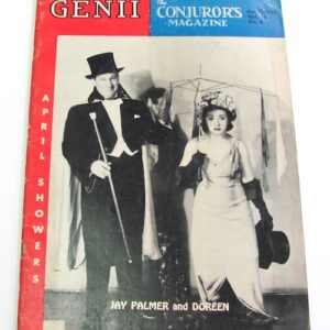 vintage genii magazine april 1951 jay palmer and doreen on cover