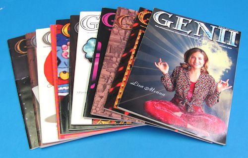 genii magazine year set 1997 (pre owned)