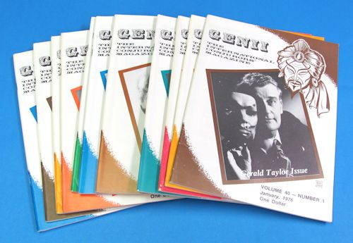 genii magazines year set 1976 (pre owned)