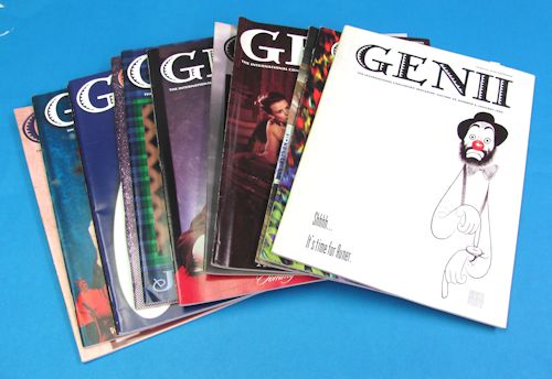 genii magazines year set 1996 (pre owned)