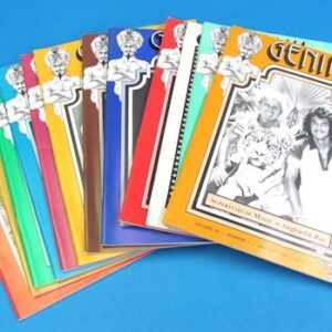 genii magazines year set 1981 (pre owned)