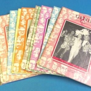 genii magazines year set 1983 (pre owned)