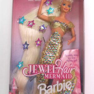 jewel hair mermaid barbie doll