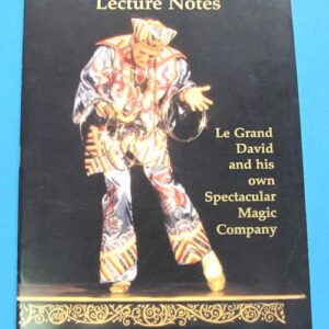 lecture notes le grand david and his own spectacular magic company