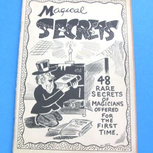magical secrets 48 rare secrets of magicians offered for the first time