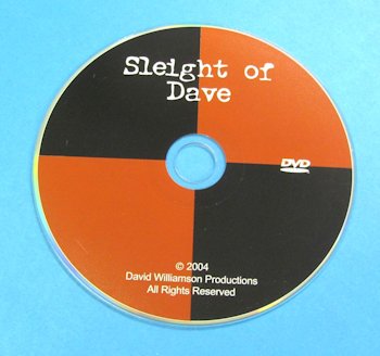 sleight of dave by david williamson (dvd)