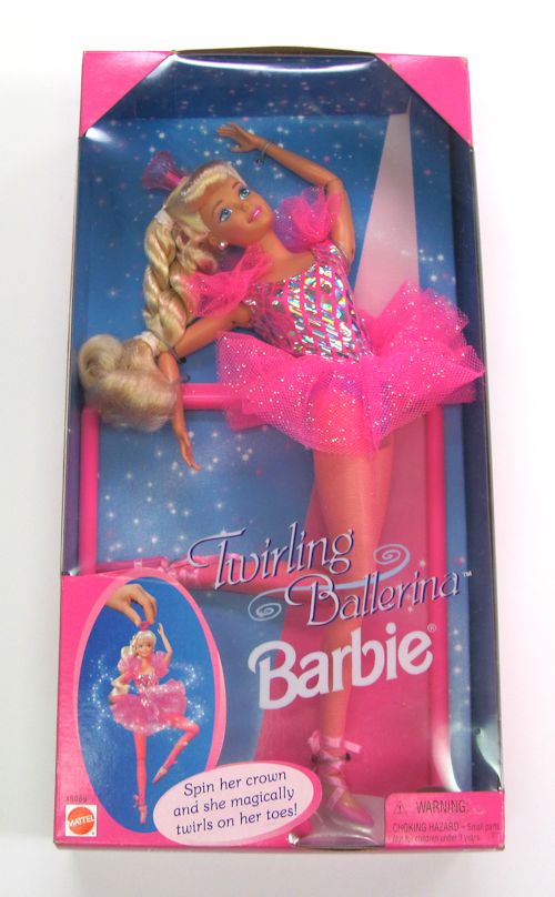 twirling ballerina barbie doll
