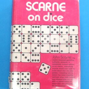 scarne on dice (hard cover) signed