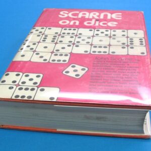 scarne on dice (hard cover) signed
