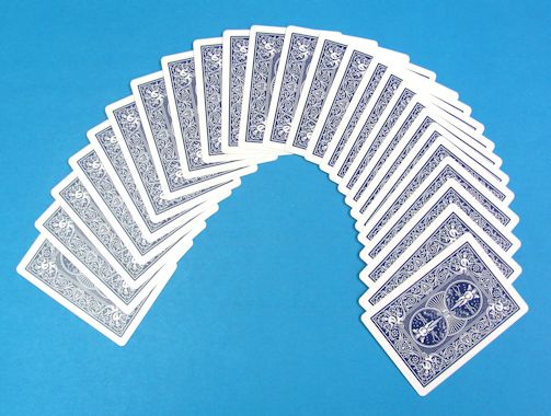 bicycle esp cards blue (25 cards)