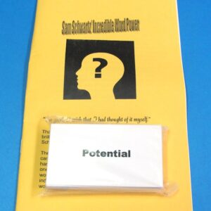 incredible word power (sam schwartz)