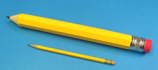 novelty jumbo pencil