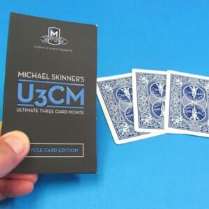 michael skinner's ultimate 3 card monte (blue back bicycle)