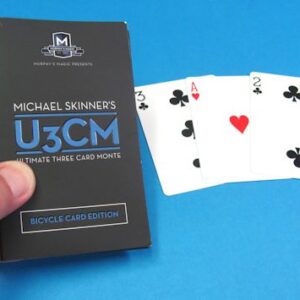 michael skinner's ultimate 3 card monte (blue back bicycle)