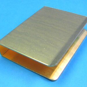 gold metal card guard