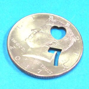 cut out prediction coin (half dollar 7h) viking mfg.