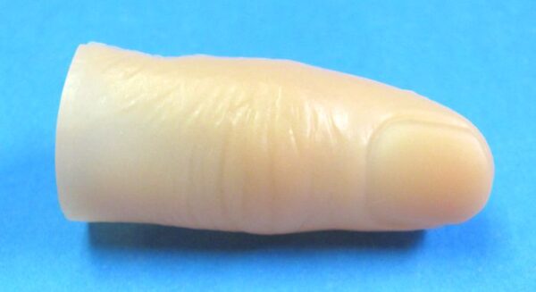 large vinyl fingertip