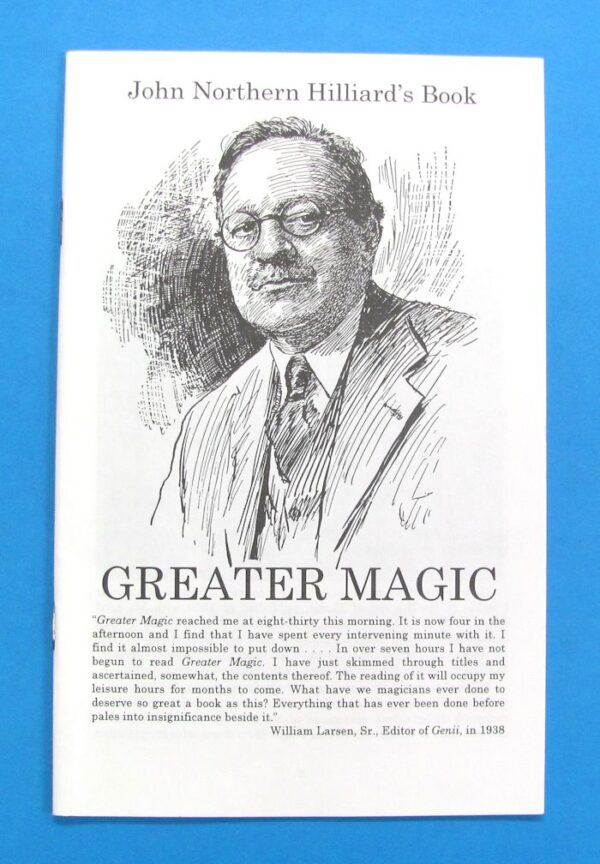 advertising booklets for the new edition of greater magic