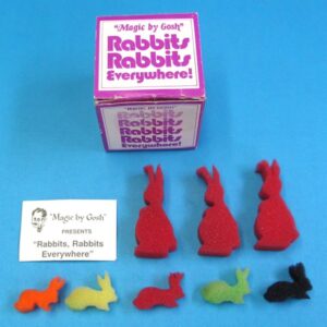rabbits rabbits everywhere (small size) magic by gosh
