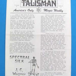 talisman volume 1 number 13