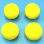 sponge balls 2 inch super soft yellow