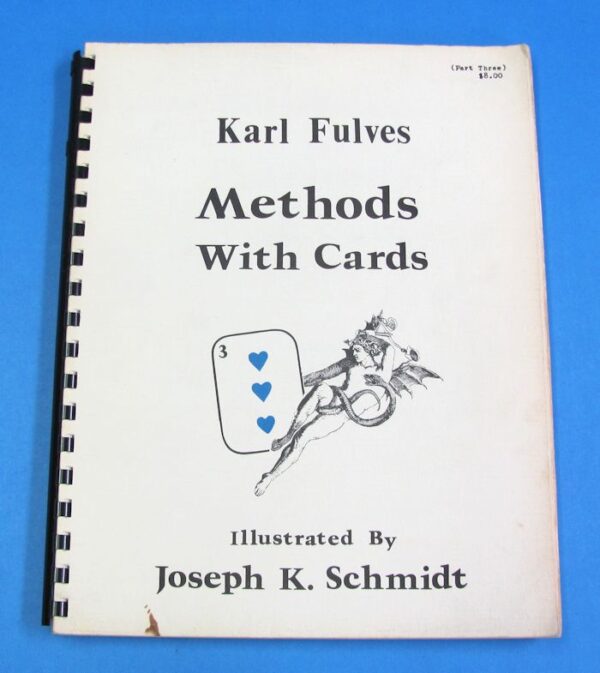 methods with cards by karl fulves...books 0ne, two & three